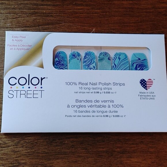 New COLOR STREET Real Nail Polish Strips Think You're Slick - Picture 1 of 3